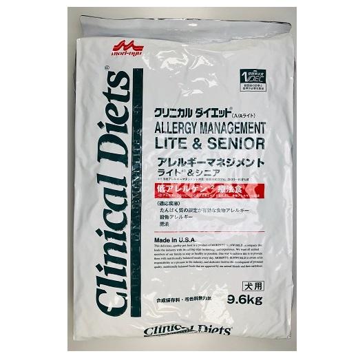 ドッグフード 治療薬食 クリニカルダイエット 犬用 アレルギー反応管理すること ともし火＆年がしら 9.6kg  森乳サンワールド 飼い犬ヨウAM(ともし火＆年がしら)9.6KG