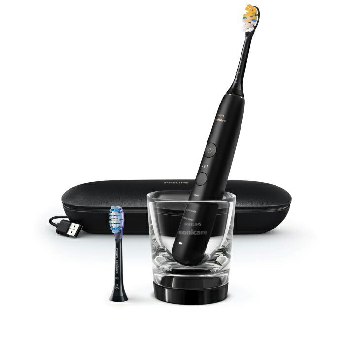 フィリップス 電動歯刷子（黒いこと） HX9911/99 PHILIPS Sonicare（ソニッケアー） DiamondClean 9000（金剛石喨喨たる9000） [HX991199]