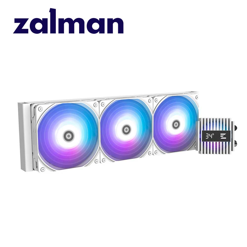 ZALMAN|ザルマン 水冷一体型CPUクーラー ALPHA2 A36 White 360mm(ホワイト) ALPHA2A36WHITE|Joshin web 家電とPCの大型専門店