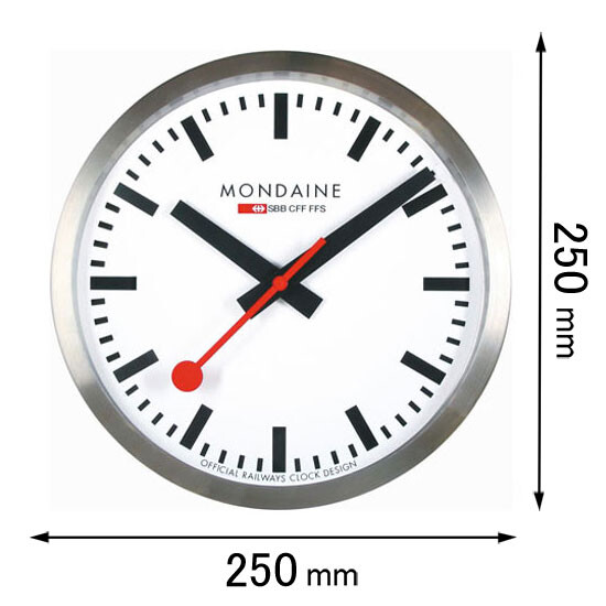 モンディーン 掛け時計 A990.CLOCK.16SBB A990CLOCK16SBB [A990CLOCK16SBBモンデイ]【返品種別B】