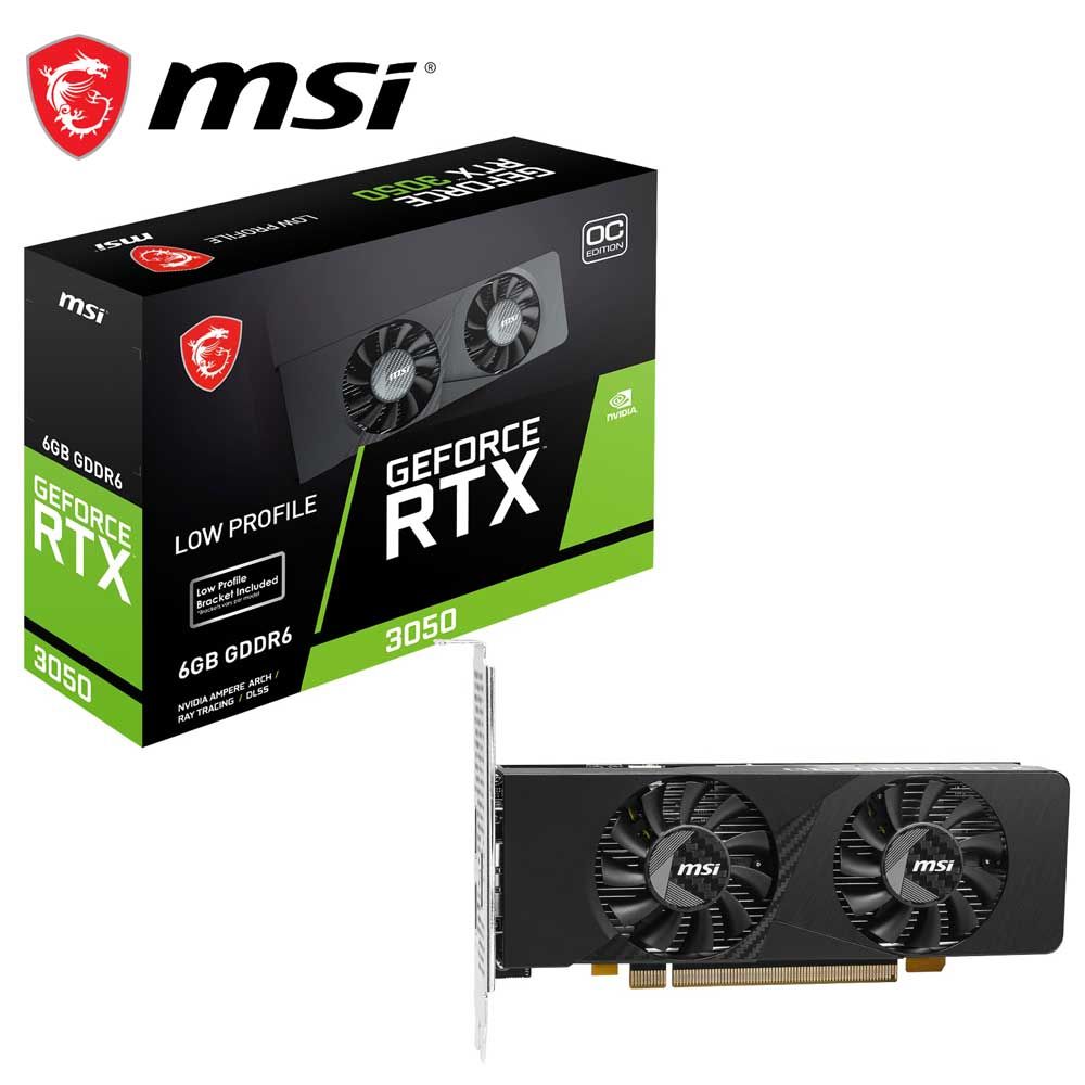 MSI｜エムエスアイ MSI GeForce RTX 3050 LP E 6G OC グラフィックゲーム盤  RTX3050LPE6GOC