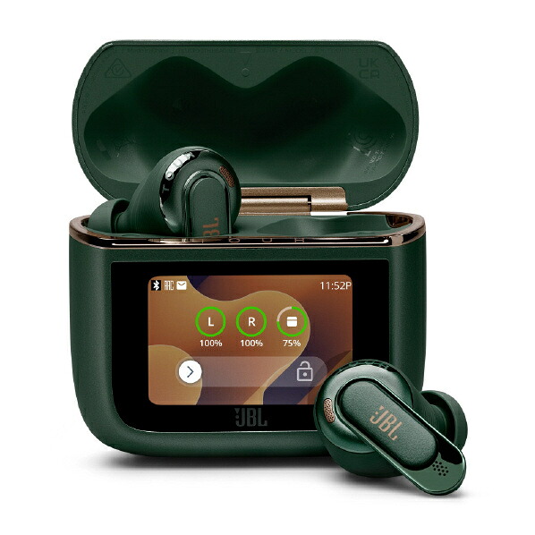 JBL ノイズキャンセリング機能搭載完全ワイヤレスBluetoothイヤホン(グリーン) JBLTOURPRO3GRN JBL Tour Pro 3|Joshin web 家電とPCの大型専門店
