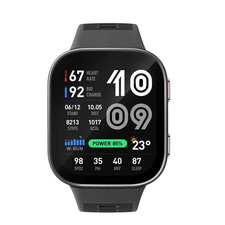 Amazfit（アマズフィット） Amazfit Bip Max 炭素薄墨色 スマートウォッチ  SP170085-C256 [SP170085C256]【返品カテゴリー化A】