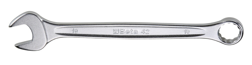 Beta ズボン下鍵 二面幅34粍 全長391粍 梨地仕上 42-34
