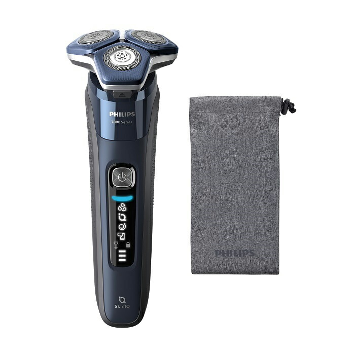 フィリップス メンズシェーバー[電気シェーバー]【回転刃】（メタリックネイビー） S7885/10 Philips Shaver series 7000 [S788510]