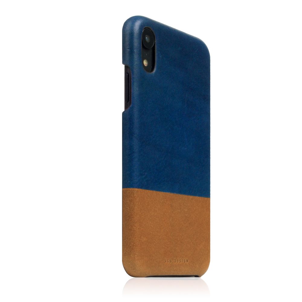 SLG Design iPhone XR用 Tampomata Leather Back case（ブルー × タン） SD13667I61 7,357円