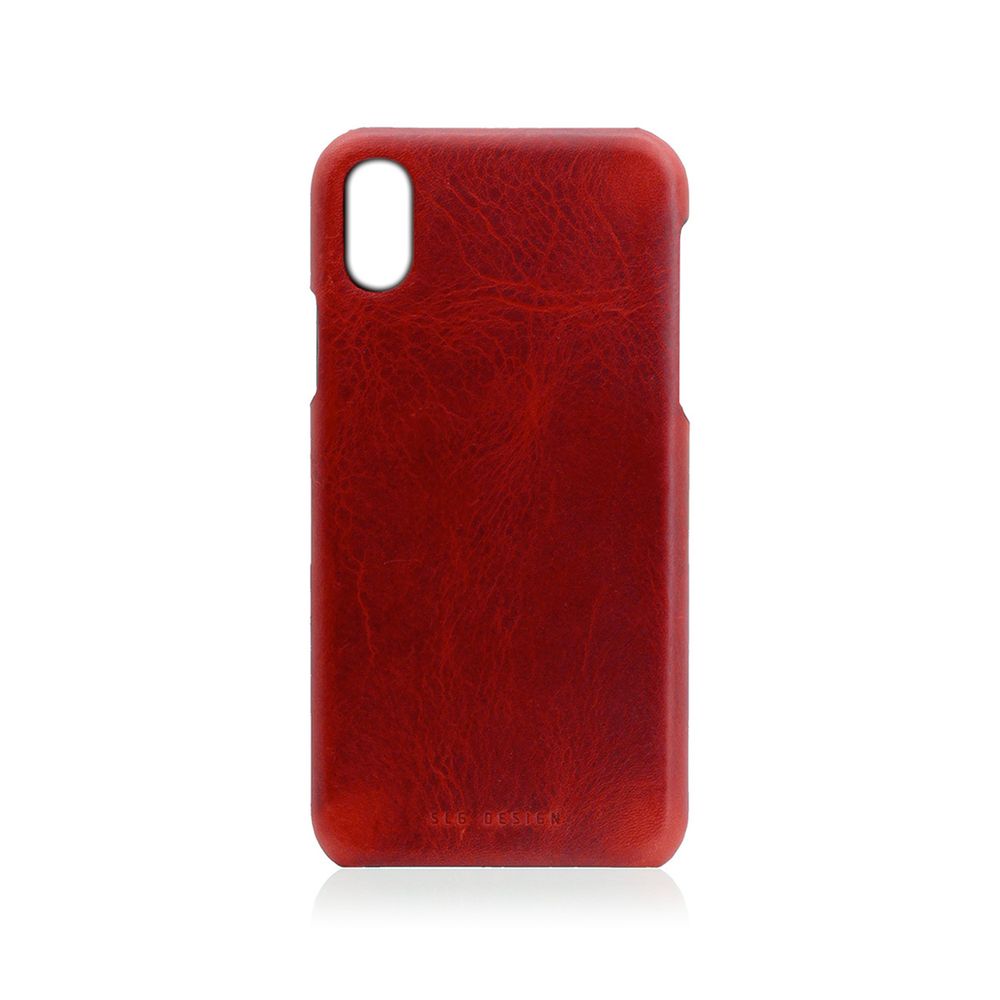 SLG Design iPhone XR用 Badalassi Wax Bar case（レッド）  SD13692I61