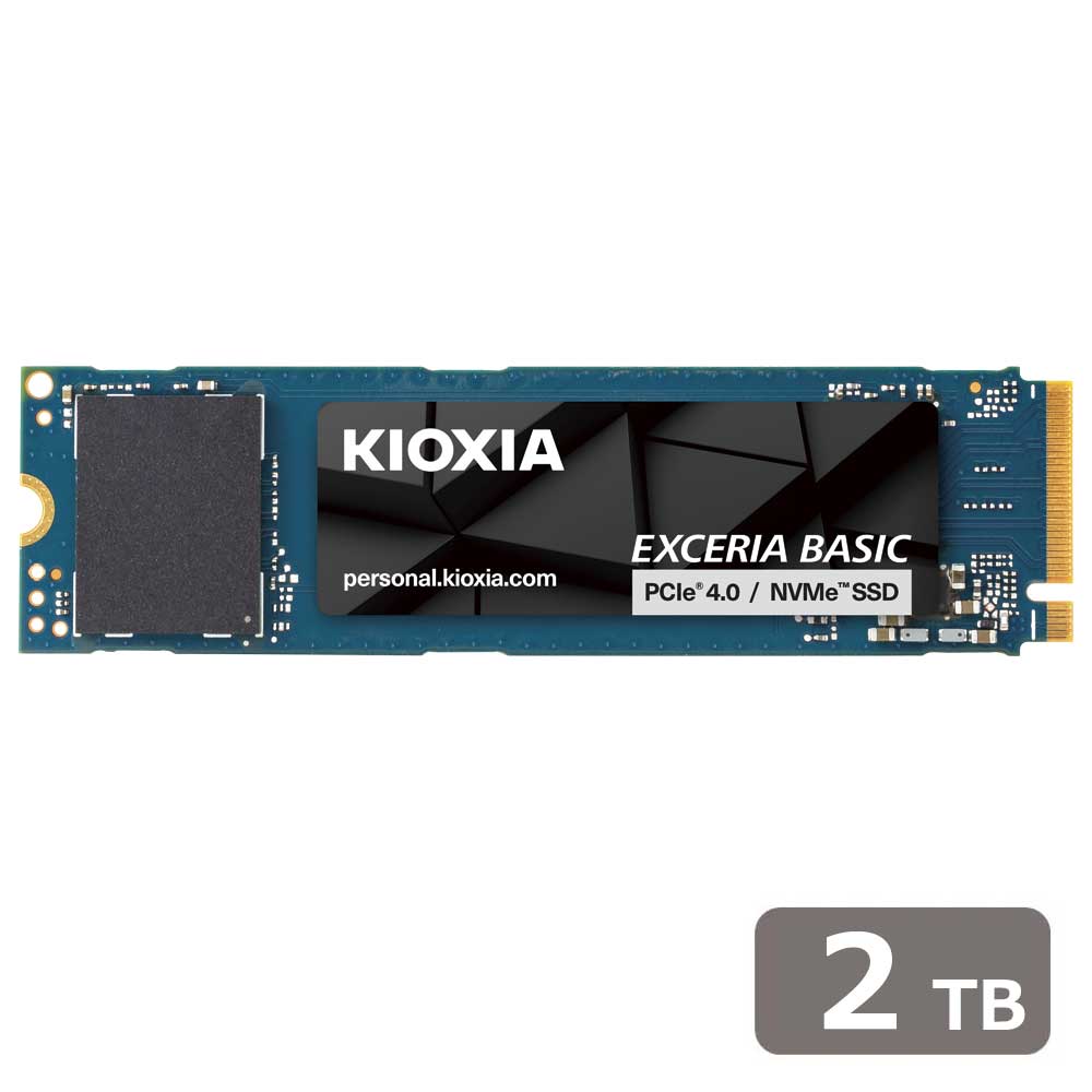 KIOXIA｜キオクシア 内蔵SSD KIOXIA EXCERIA ベーシック NVMe Gen4x4 2結核症  SSD-CK2.0N4B/J