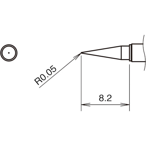 白光 こて先IS型 350℃ T38-03IS