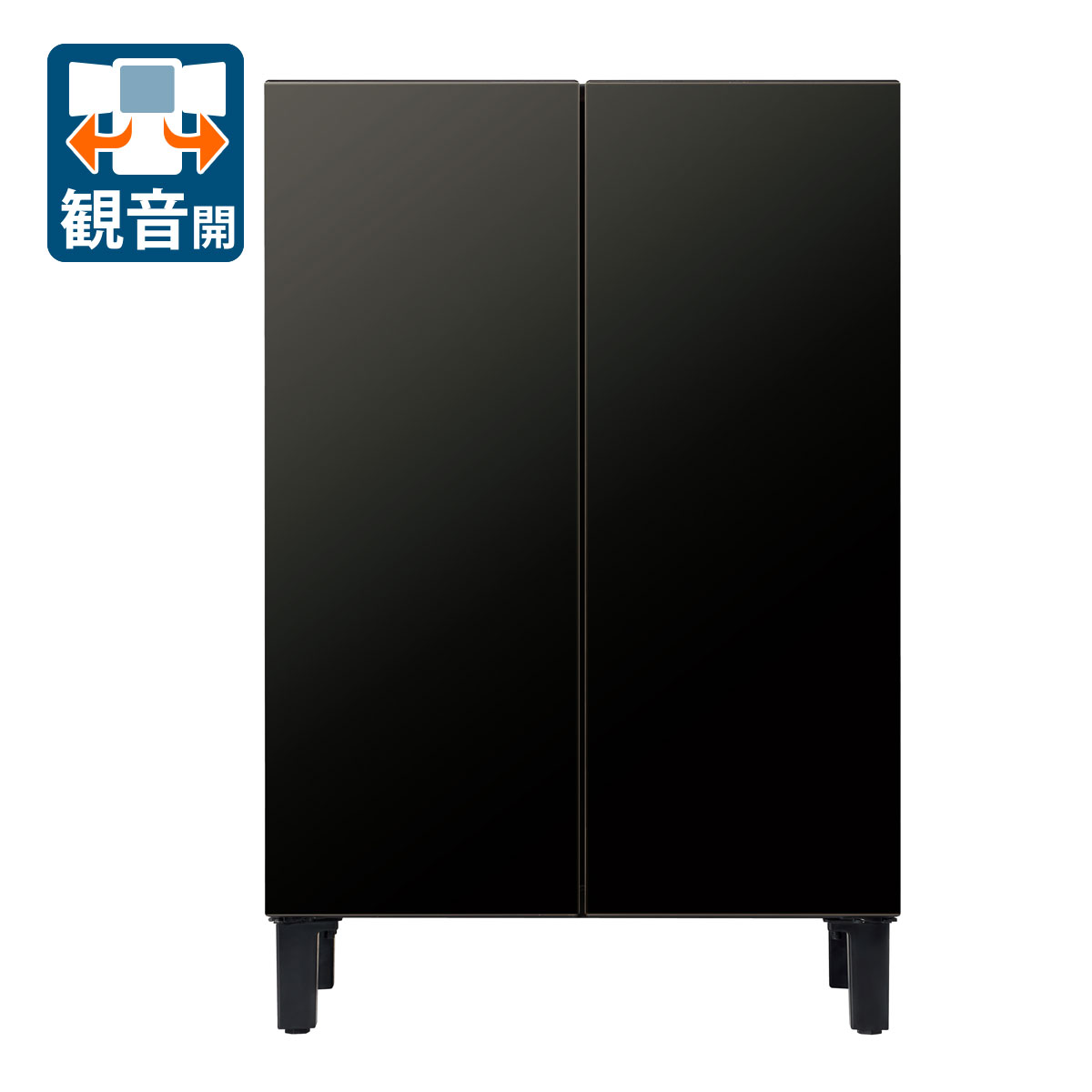 （標準尺度据え付ける料込_Aｴﾘｱのみ）アクア 71L 2部屋の入り口電気冷蔵庫（引っ敷き黒いこと） AQR-FD7B-K AQUA 調度品電気冷蔵庫［城］ [AQRFD7BK]