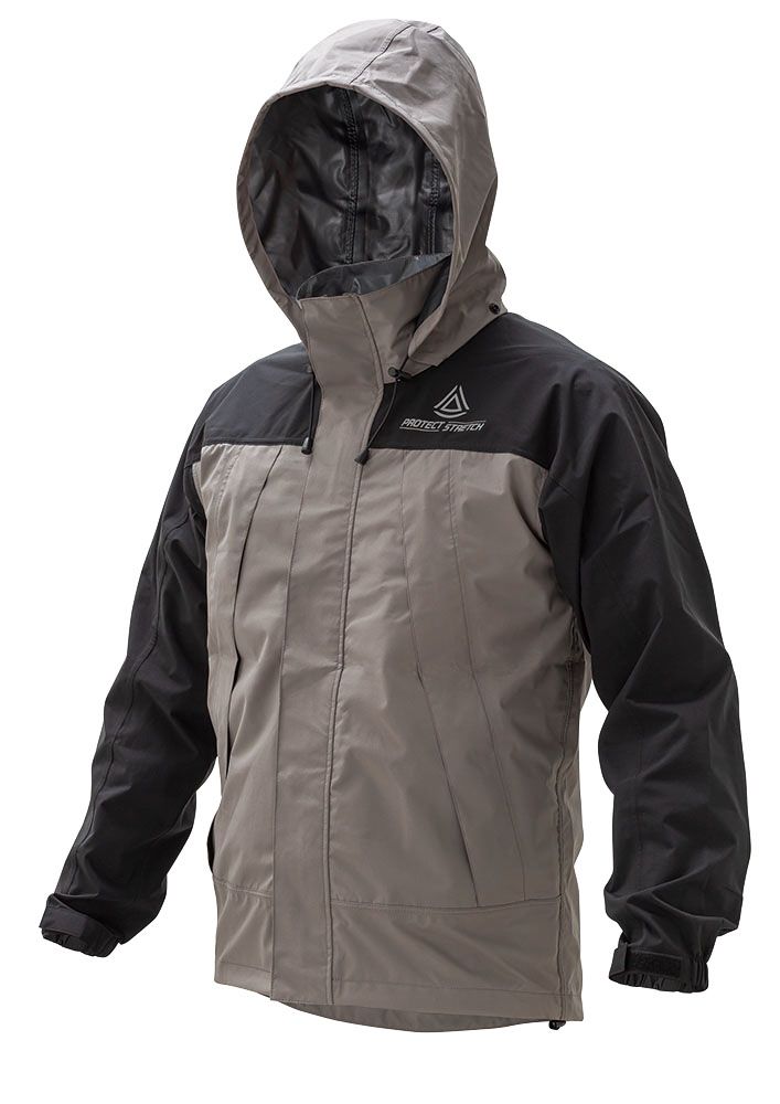 喜多 プロテクトストレッチレインウェア グレー 4L 4WAY・透湿 No2930-GRY-4L KITA