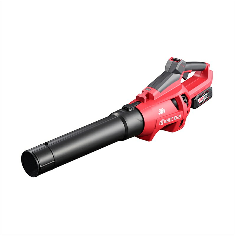 京セラインダストリアルツールズ 18V 申し受ける式ブロワー 蓄電池容器に並べる付（黒いこと） DBL3600L2  [DBL3600L2]