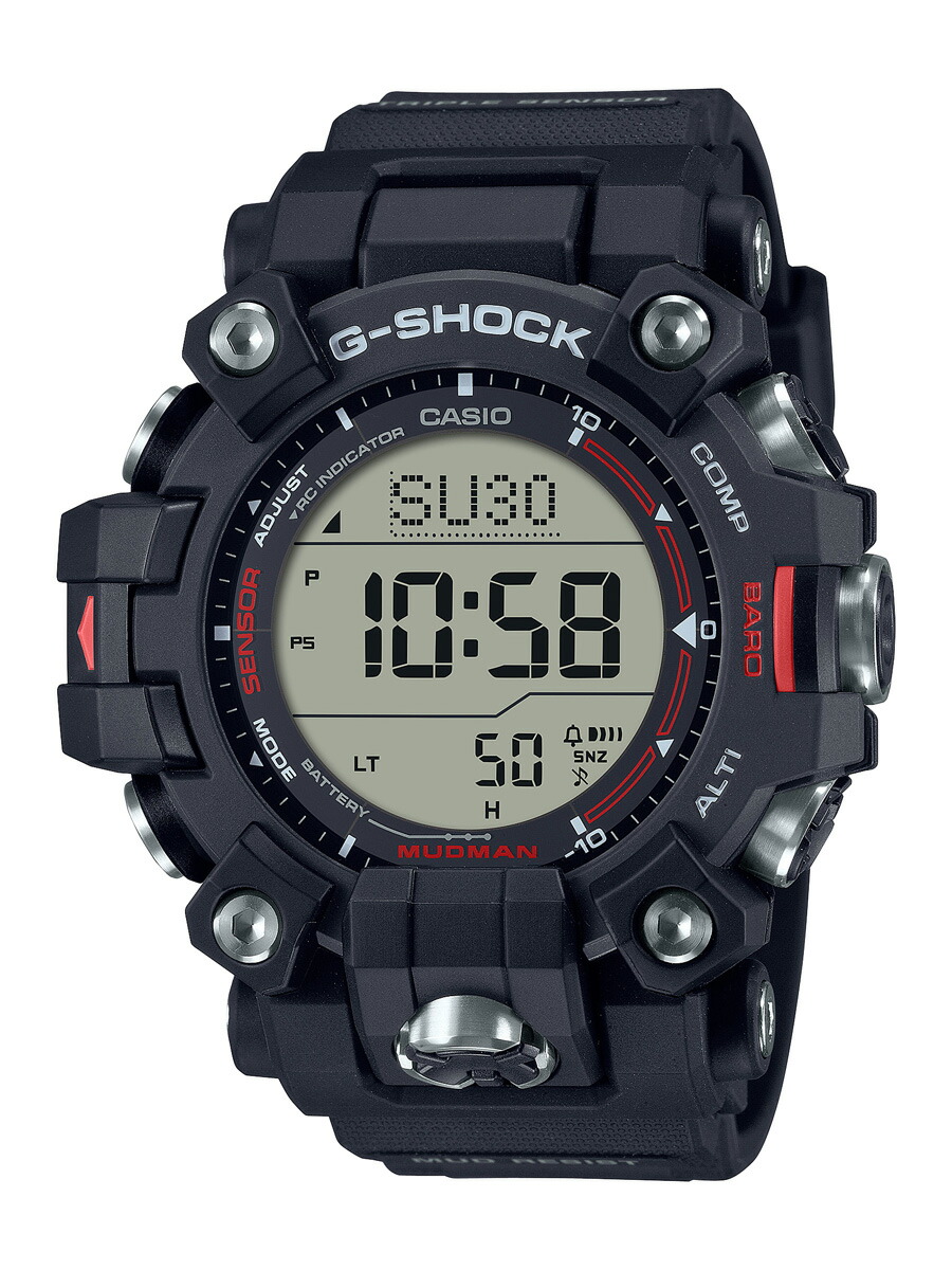 カシオ 【国内定め事品】G-SHOCK（ジーショック） MASTER OF G MUDMAN ソーラー電磁波 メンズ手合い GW-9500-1JF [GW95001JF]【返品カテゴリー化A】