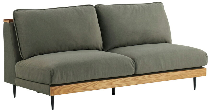 関家具 3人掛けソファ （モスグリーン・幅180&times;奥行91&times;高さ84&times;座面高さ44cm） 485257 To Meet アリシア2 [485257]｜Joshin web 家電とPCの大型専門店