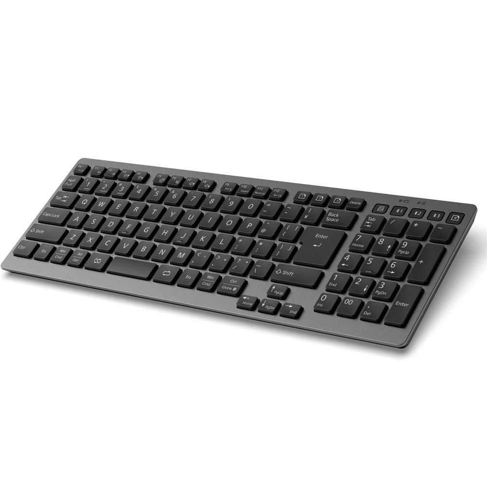 富士通 【純然たる】無線電話鍵盤 FMV Comfort Keyboard KB800（黒いこと） FUJITSU FMVKB800T1