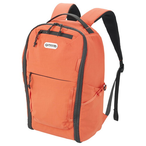 アウトドア カメラデイパック 04（オレンジ色） ODCDP04OR OUTDOOR PRODUCTS（アウトドアプロダクツ）