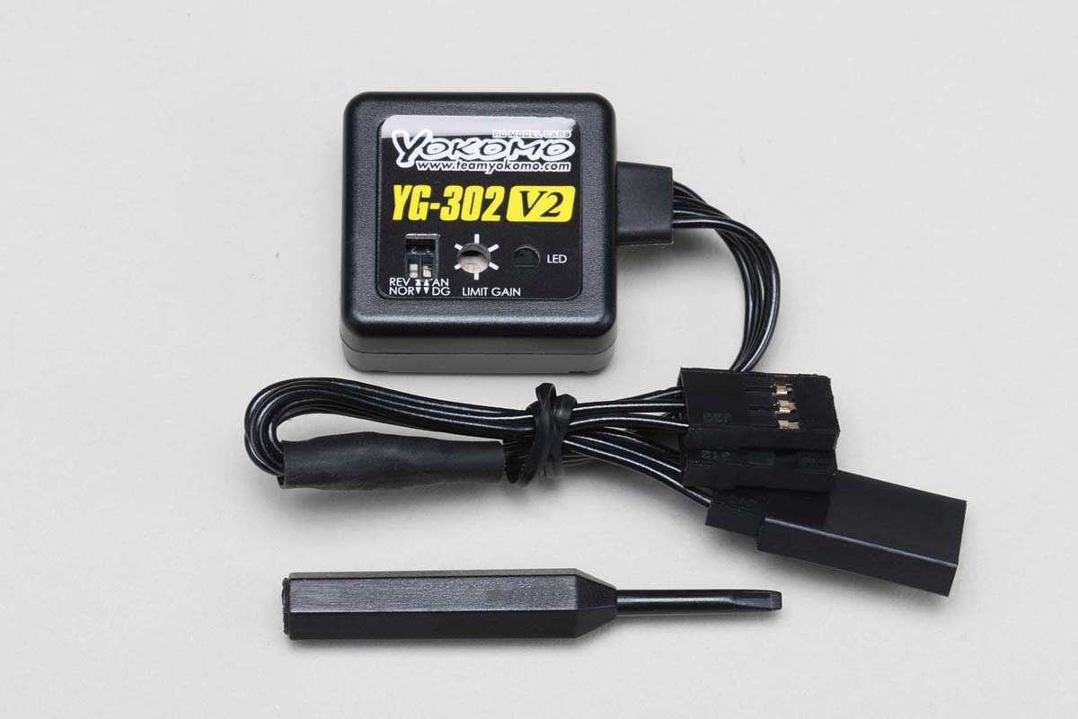 ヨコモ YG-302V2 ステアリングジャイロ【YG-302V2】 ラジコンパーツ
