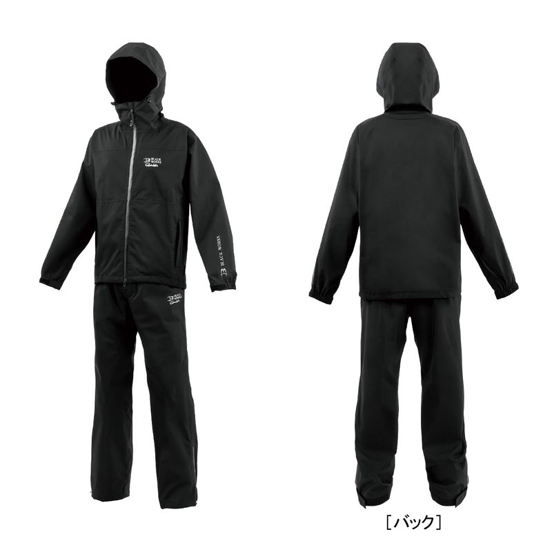 がまかつ Gスペック レインスーツ Lサイズ (ブラック/BLACK WORKS) GスペックレインスーツLサイズ(ブラック/BLACK WORKS) Gamakatsu GM3784 ブラックワークス｜Joshin web 家電とPCの大型専門店