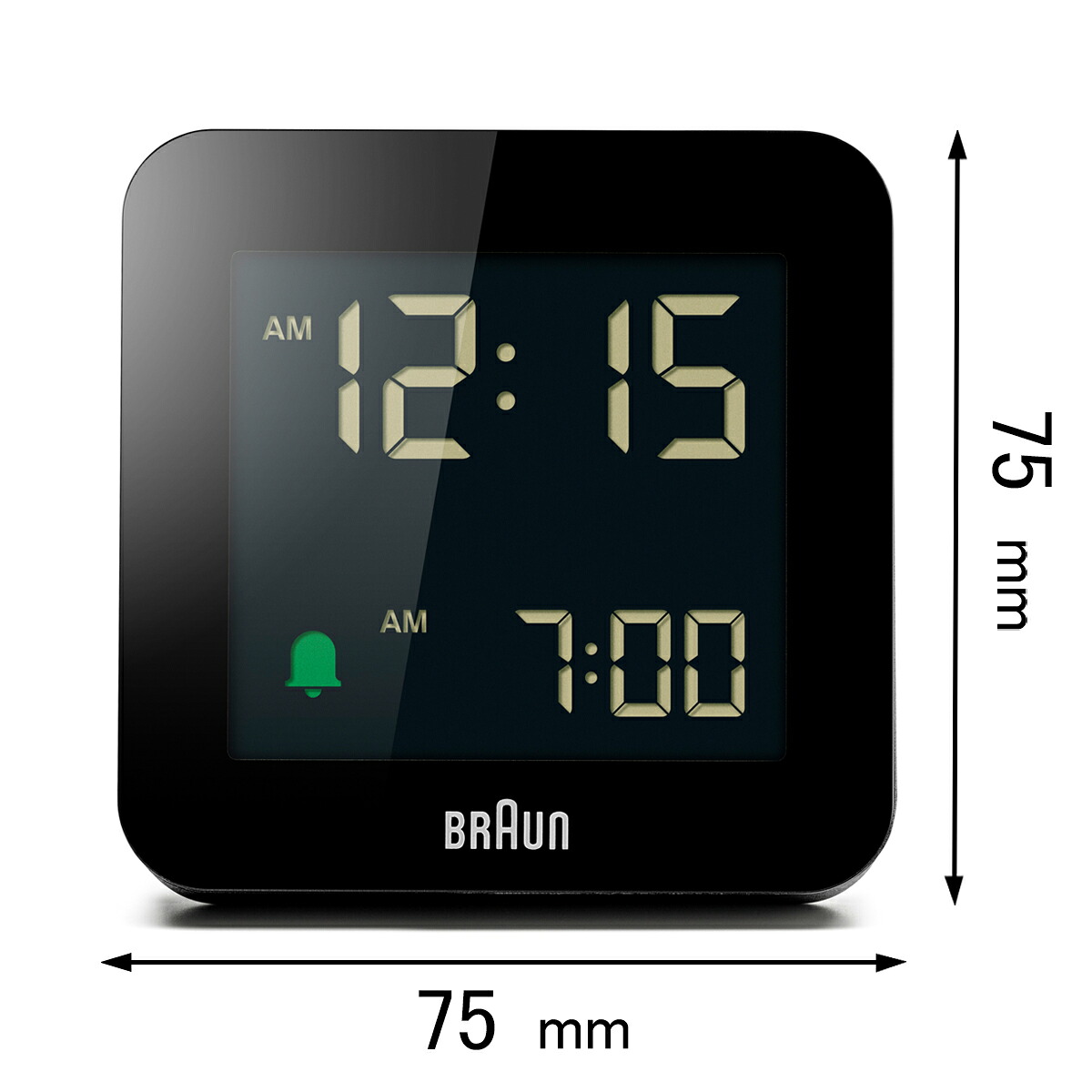 ブラウン 目覚まし時計 BRAUN Digital Alarm Clock BC09B [BC09B]【返品種別A】｜Joshin web 家電とPCの大型専門店