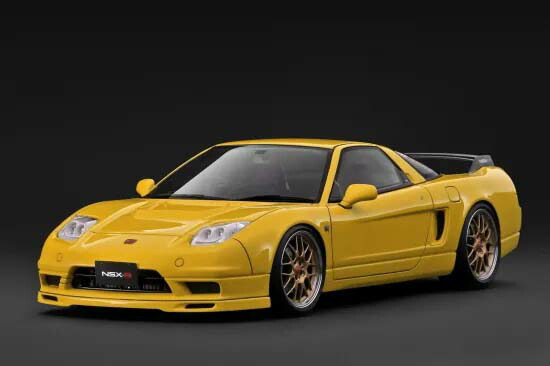 ignitionひな形 1/18 HONDA NSX-R (NA2) Yellow【IG3910】 ミニカー