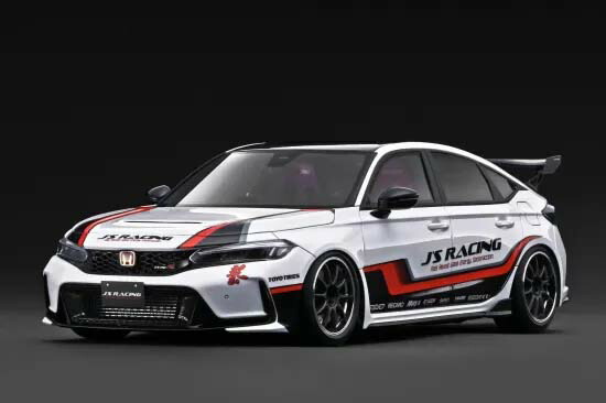 ignitionひな形 1/18 Honda Civic Type-R J\u0027S Racing (FL5) White【IG3934】 ミニカー
