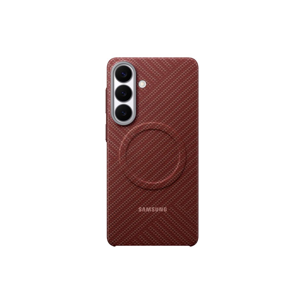 SAMSUNG|サムスン Galaxy S26+用 Carbon Magnet Case(レッド) EF-KS947SREGJP|Joshin web 家電とPCの大型専門店