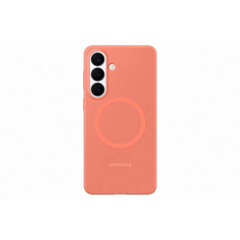 SAMSUNG｜サムスン Galaxy S26+用 Silicone Magnet Case（コーラルレッド） EF-ES947COEGJP｜Joshin web 家電とPCの大型専門店
