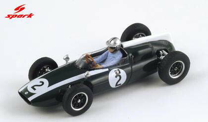 ぴかぴか光る 【再生み出すこと】1/43 Cooper T53 No.2 Winner Belgian GP 1960【S3510】 ミニカー
