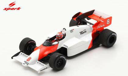 ぴかぴか光る 【再生み出すこと】1/43 McLaren MP4-2 No.8 Winner British GP 1984【S5395】 ミニカー
