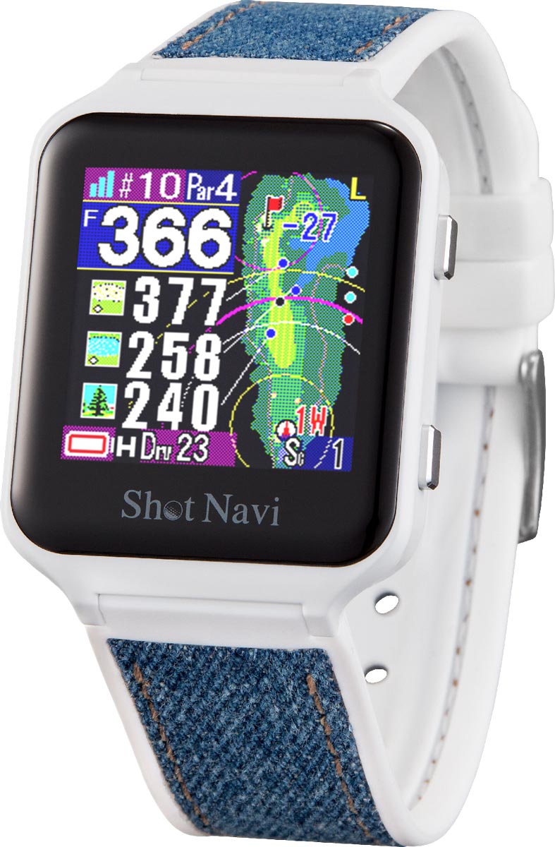 ショットナビ GPSゴルフナビ Shot Navi AIR EX(白いこと) AIR EX(WH)