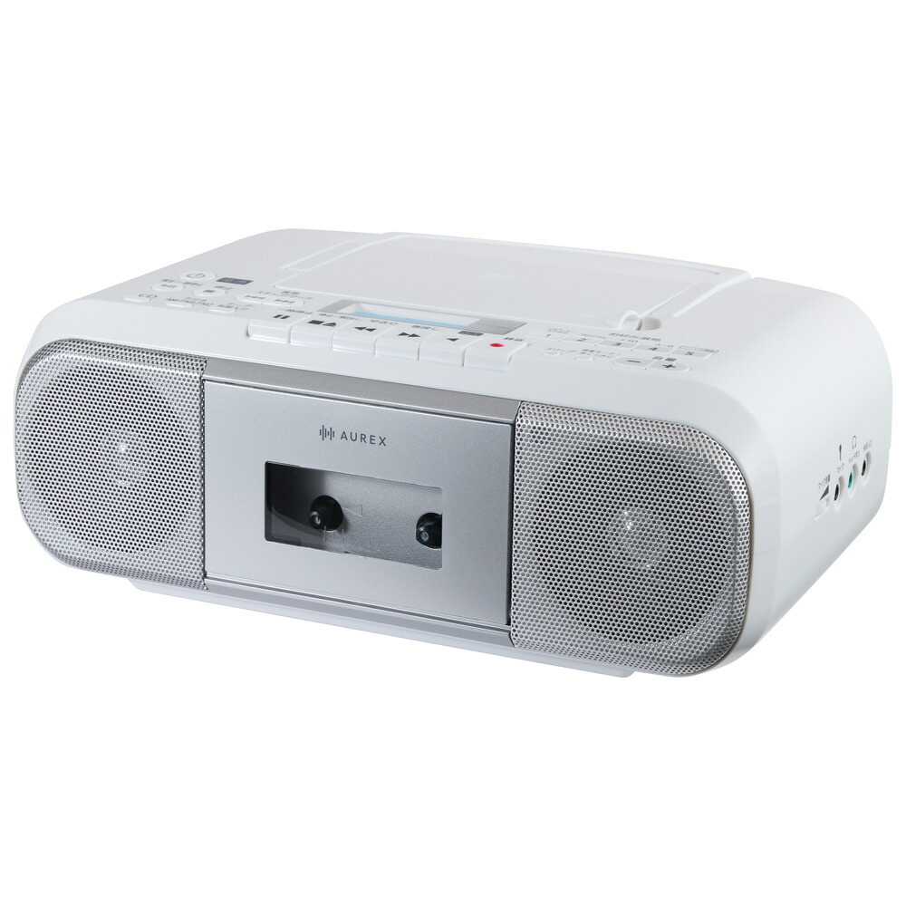東芝 CDラジオカセットレコーダー（シルバー） AX-KCRR60(S) TOSHIBA AUREX｜Joshin web 家電とPCの大型専門店