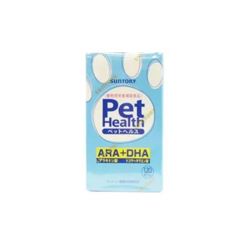 犬用サプリメント ペットヘルス ARA+DHA 犬用 120粒 動物用健康補助食品 共立製薬 ペツトヘルスARA+DHA