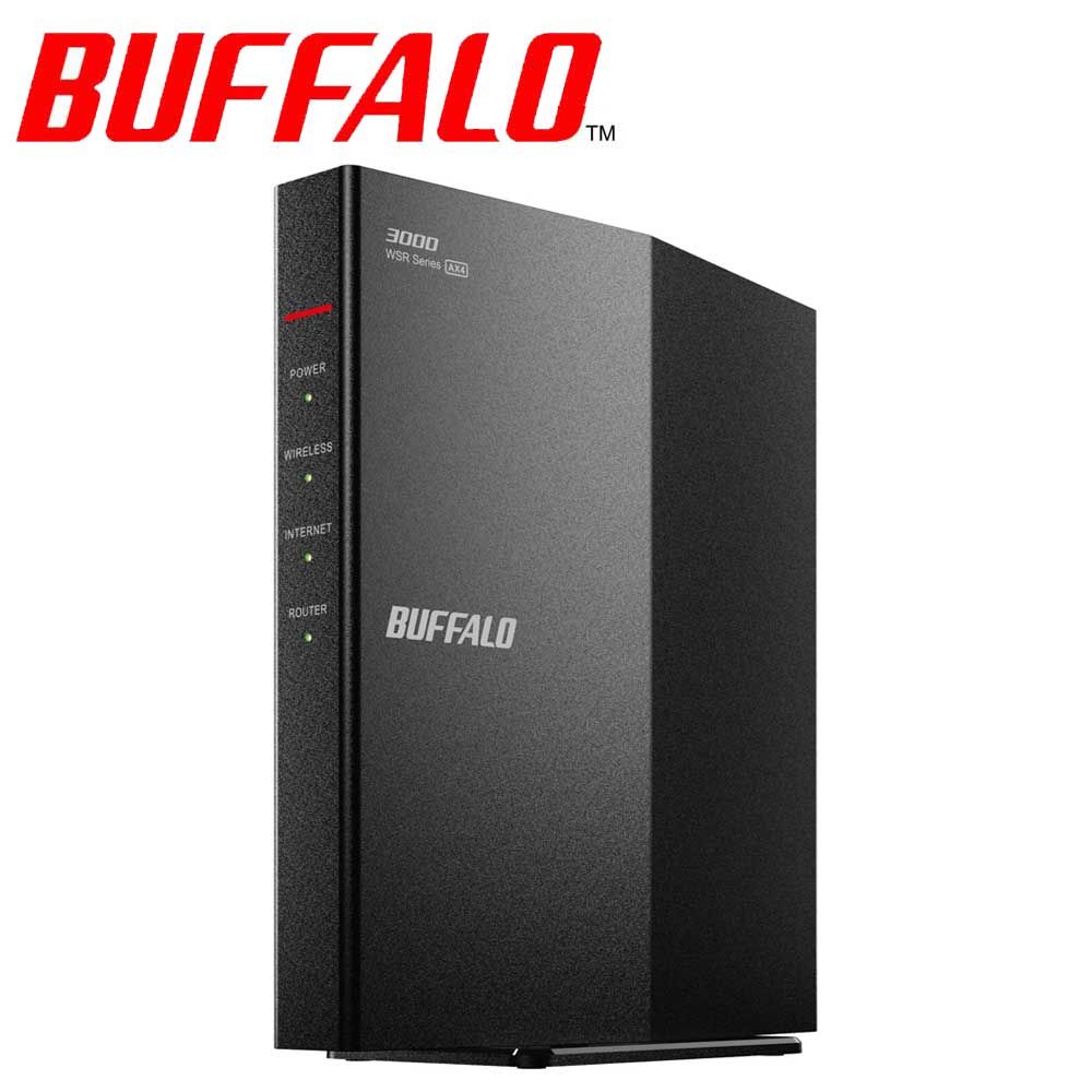 緩衝装置置き目｜BUFFALO Wi-Fi 6(11ax)相応うWi-Fiルータ 2401+573Mbps AirStation  WSR-3000AX4L
