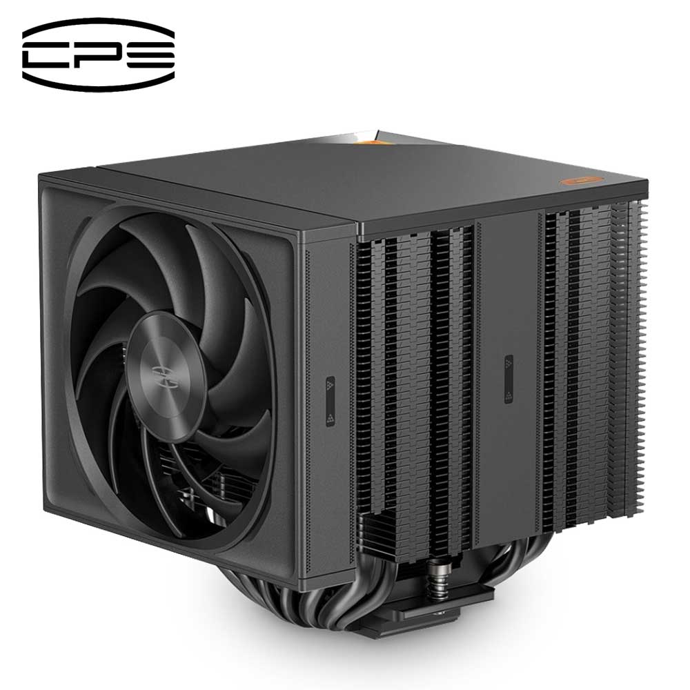 CPS｜シーピーエス ツインタワー サイドフロー型 CPUクーラー（ブラック） RZ820-BK｜Joshin web 家電とPCの大型専門店