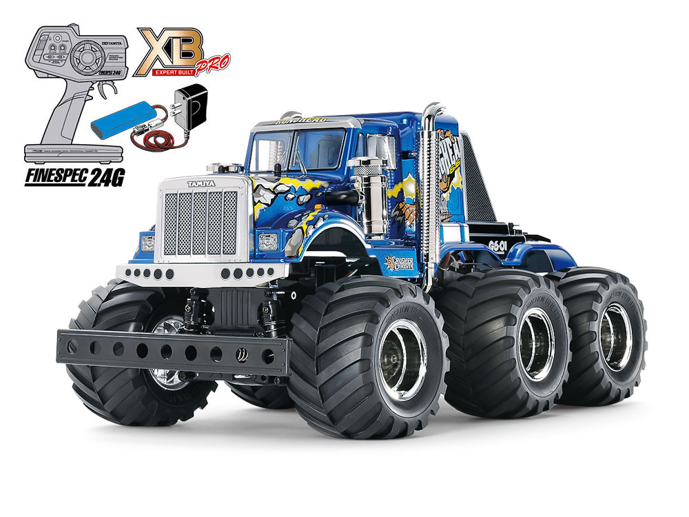タミヤ 1/18 XBシリーズ（完成モデル） No.205 XB コングヘッド 6&times;6 (G6-01シャーシ)【57905】 ラジコン｜Joshin web 家電とPCの大型専門店