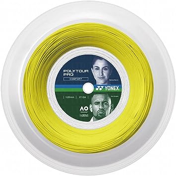 ヨネックス 硬式テニス用ストリング ポリツアー プロ 120（フラッシュイエロー） YO-PTP120R2-557 YONEX テニス｜Joshin web 家電とPCの大型専門店