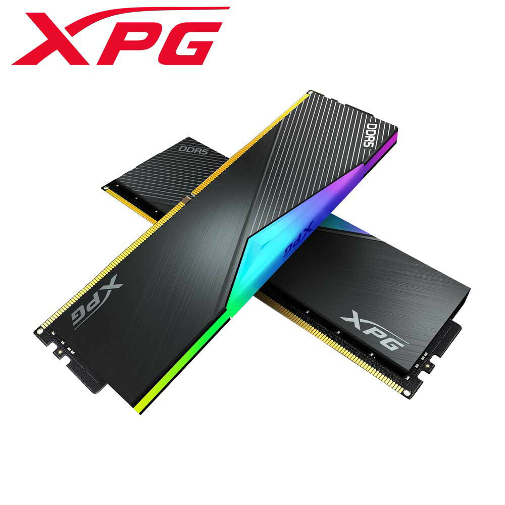 XPG PCメモリ DDR5 6400MHz UDIMM 32GB(16GBX2枚) LANCER RGB AX5U6400C3216G-DCLBK|Joshin web 家電とPCの大型専門店