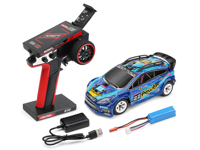 ハイテックマルチプレックスジャパン 【再生産】1/28 電動RC完成セット 4WDミニラリーカー(フォース22)【284010】 ラジコン|Joshin web 家電とPCの大型専門店