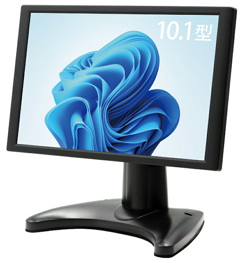 ITPROTECH｜アイティプロテック 液晶ディスプレイ(10.1型/IPS/WXGA 1280×800/60Hz/miniHDMI/USB TYPE-C・microUSB D-Sub・コンポジット/VESA)(ブラック) マルチモニター LCD10HCVA-IPS