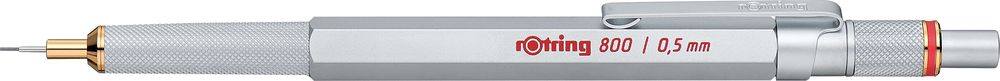 ロットリング rOtring 800 メカニカルペンシル 0.5mm（シルバー） 1904449｜Joshin web 家電とPCの大型専門店