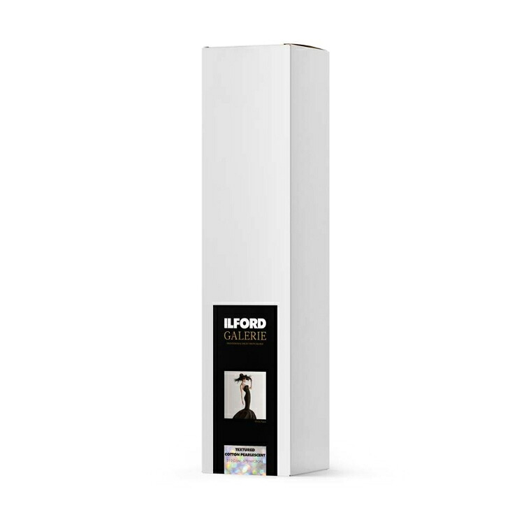 イルフォード インクジェット用紙 テクスチャードコットンパールセント 610mmx15m ILFORD GALERIE Textured Cotton Pearlescent ギャラリー ファインアートコットン 433948｜Joshin web 家電とPCの大型専門店