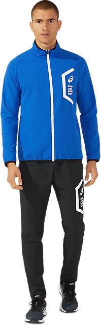 アシックス メンズ ドライ クロスジャケット（アシックスブルー・サイズ：XL） 2031E052-401-XL TEAM　HEX　DRY　CROSS　JACKET [2031E052401XL]