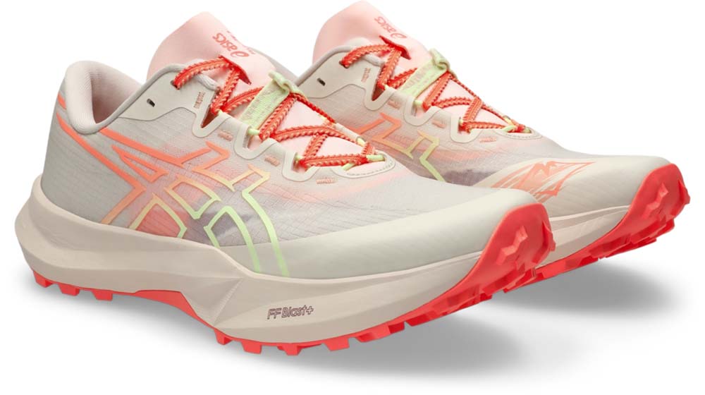 アシックス ユニセックス トレイル ランニングシューズ FUJI LITE 7（Rose Dust/Sun Coral・サイズ：23.0） 1013A232-700-23.0 asics｜Joshin web 家電とPCの大型専門店