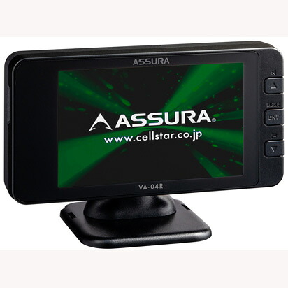 セルスター GPS内蔵レーザー探知機 VA-04R CELLSTAR ASSURA(アシュラ)