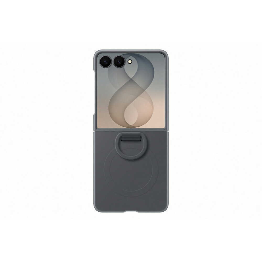 SAMSUNG｜サムスン Galaxy Z Flip8 Silicone Ring Magnet Case（Graphite） EF-EF776CBEGJP｜Joshin web 家電とPCの大型専門店