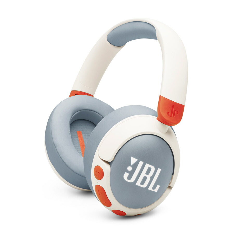 JBL キッズ用 ノイズキャンセリング積み上げるBluetooth相応う 受話器(白いこと) JBLJR470NCWHT Junior 470NC