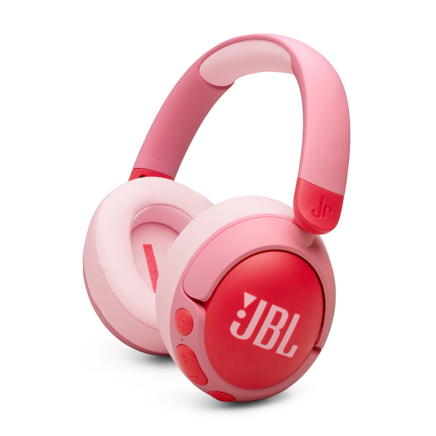JBL キッズ用 ノイズキャンセリング積み上げるBluetooth相応う 受話器(さくら色) JBLJR470NCPIK Junior 470NC