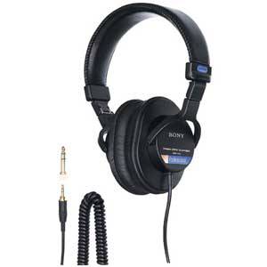 ソニー 活動的密閉型受話器 MDR-7506 SONY ヘッドホン・イヤホン-TV・オーディオ・カメラ