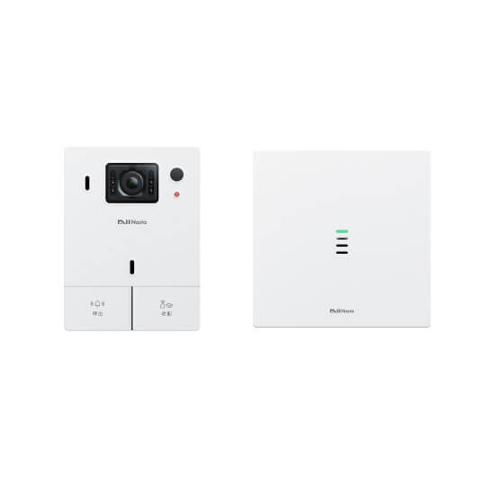 ナスタ スマホ返事をする部屋の入り口電話機 標準尺度書き割り（門番役機：白いこと） KS-DP01U-W Nasta Interphone [KSDP01UW]