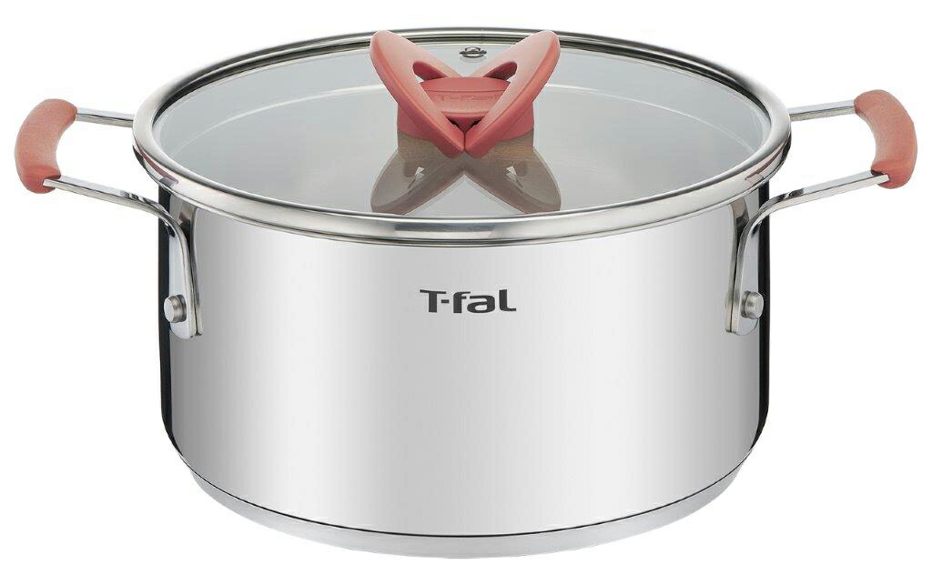ティファール 【IH対応】シチューポット 20cm G72844 T-FAL オプティスペースIHステンレス [G72844]